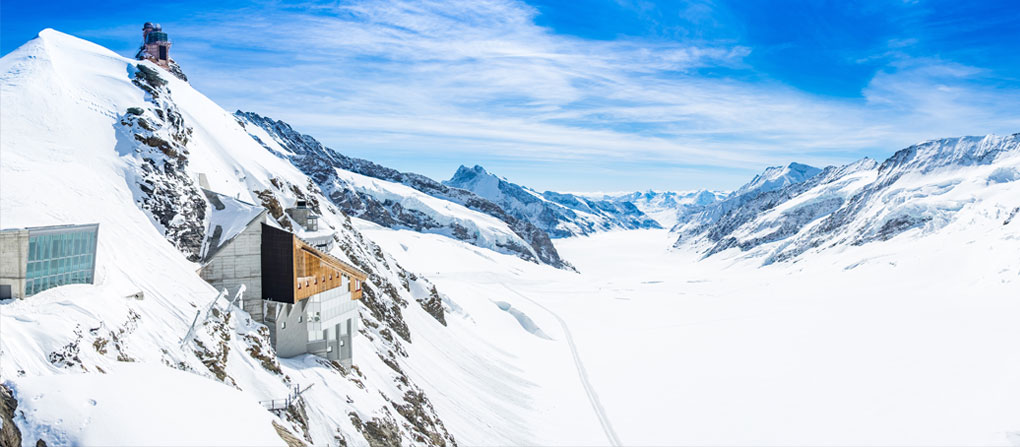 Viewpoint at Jungfraujoch, Switzerland